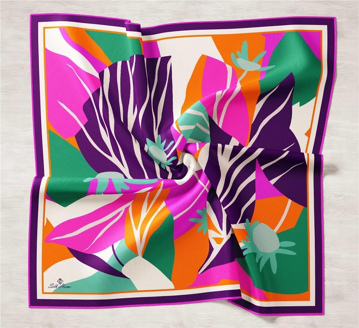 Silk Home Twill İpek Eşarp 11403-33