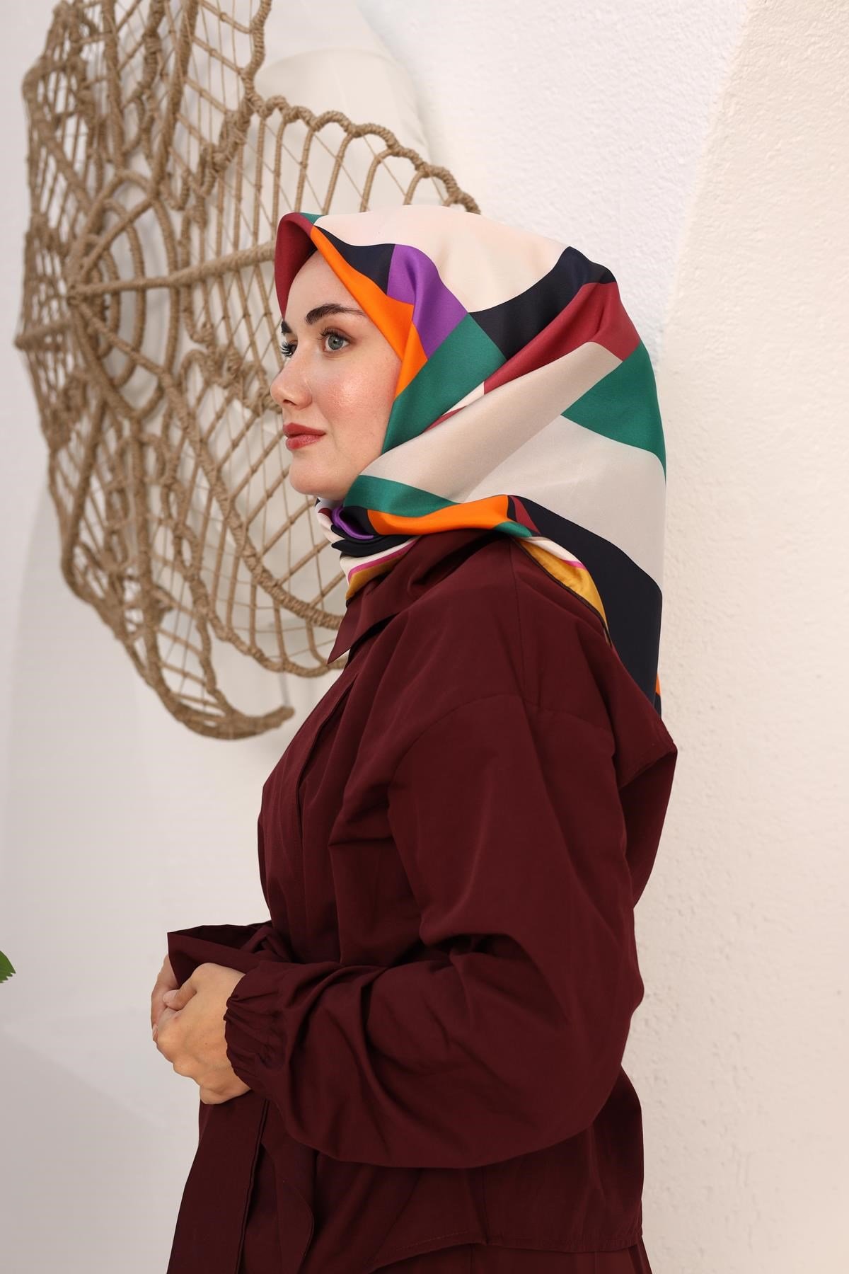Silk Home Twill İpek Eşarp 11404-06