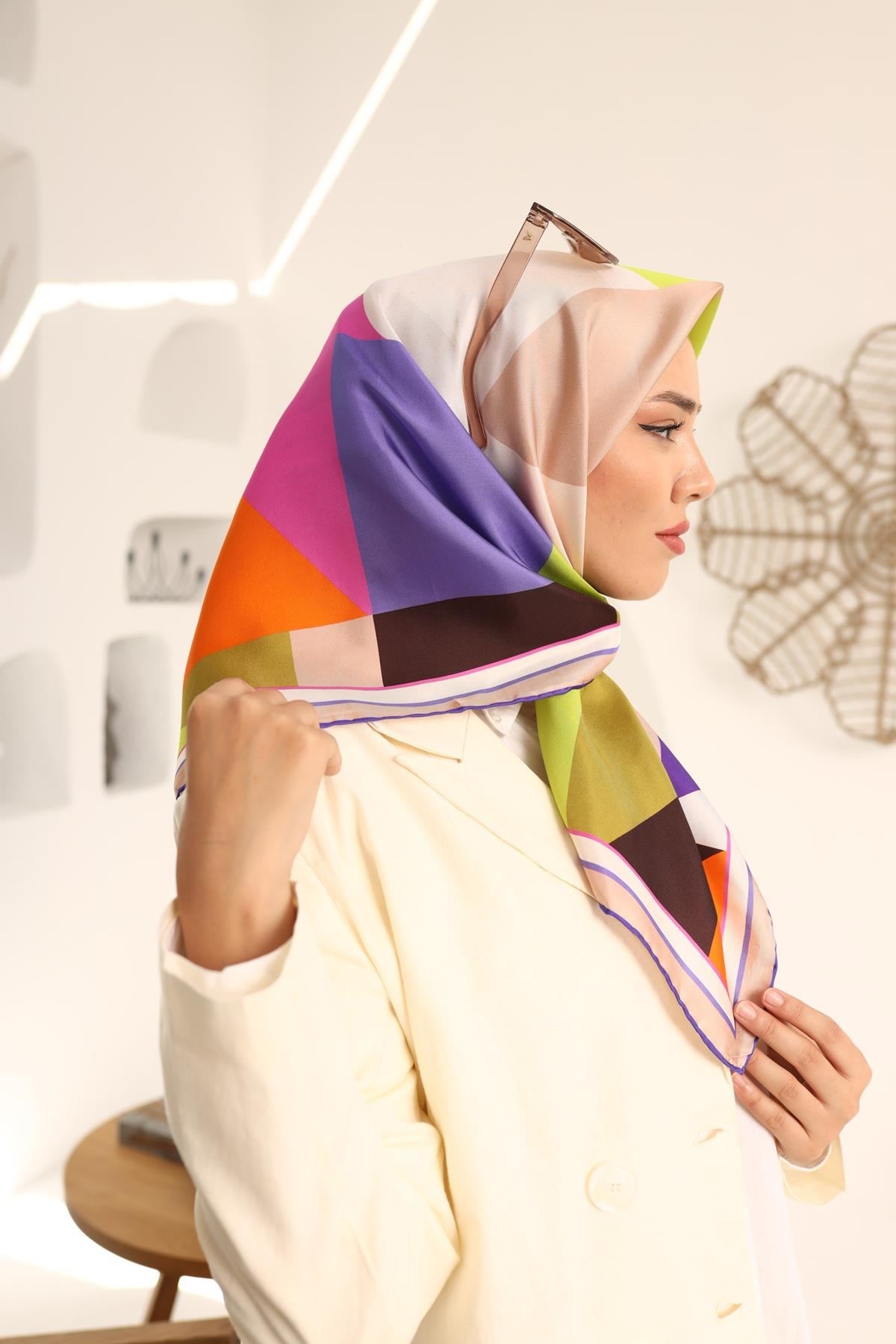 Silk Home Twill İpek Eşarp 11404-22