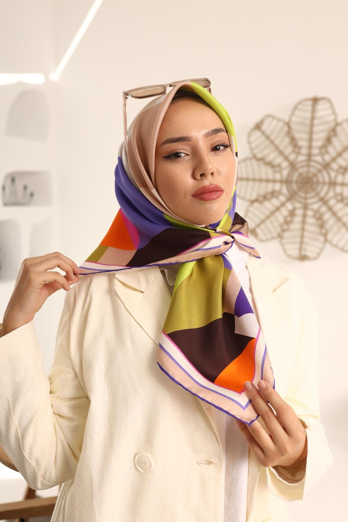 Silk Home Twill İpek Eşarp 11404-22