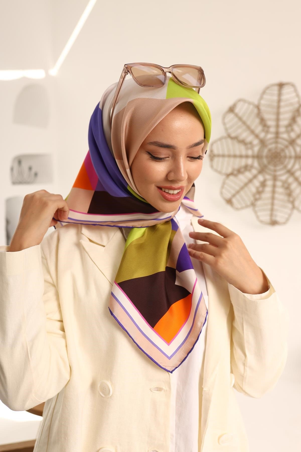 Silk Home Twill İpek Eşarp 11404-22