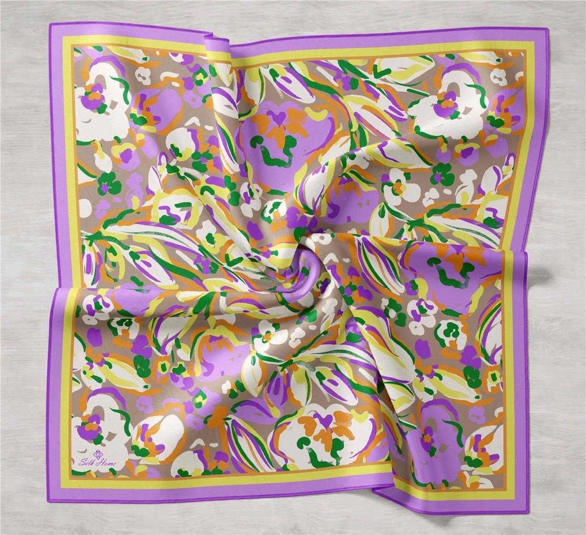 Silk Home Twill İpek Eşarp 11405-10