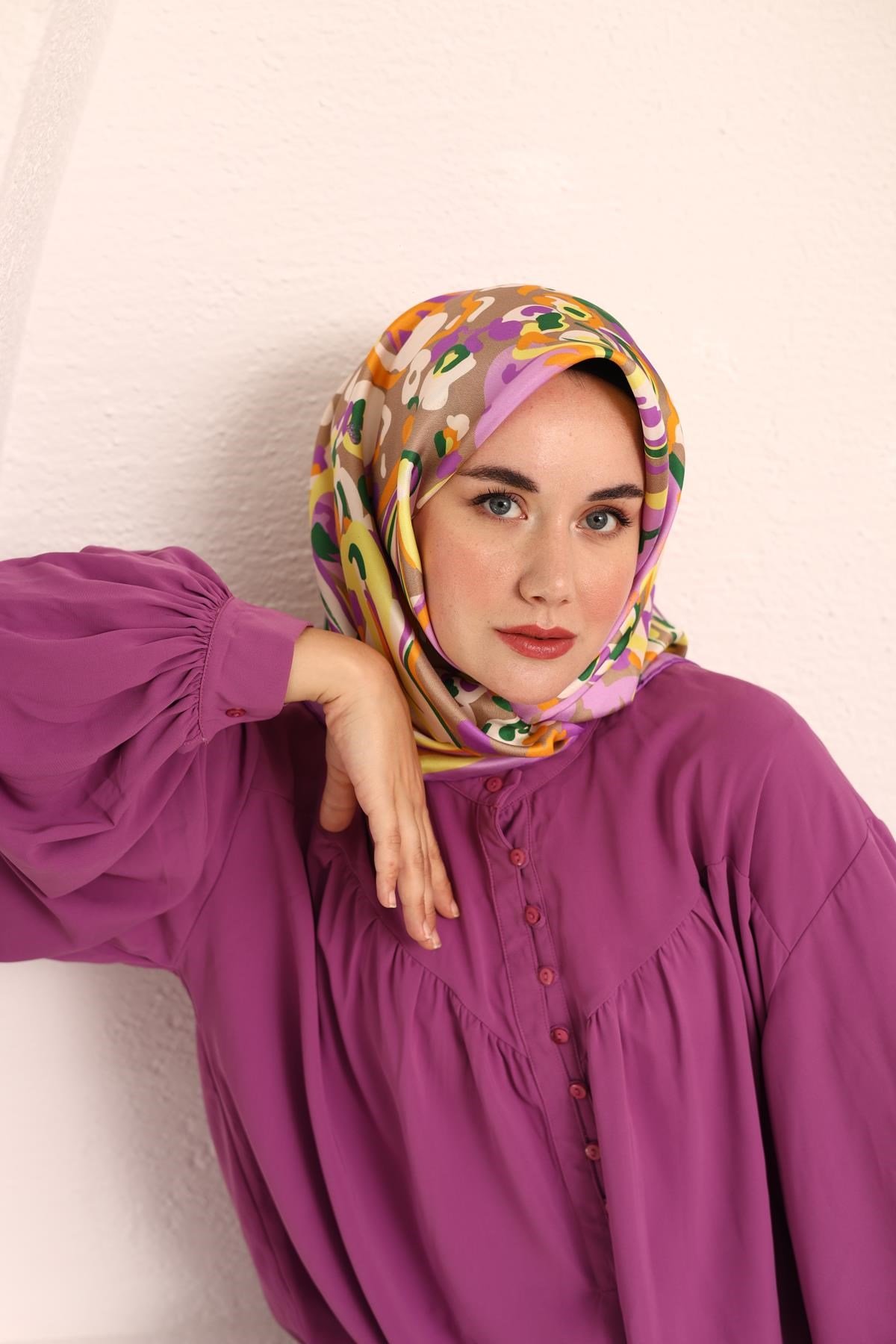 Silk Home Twill İpek Eşarp 11405-10
