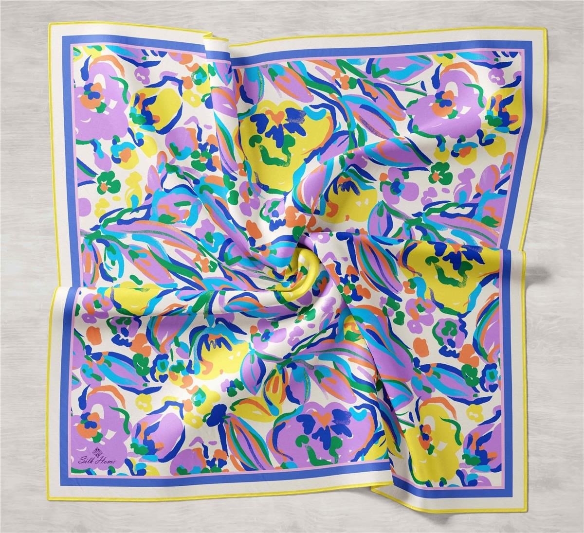 Silk Home Twill İpek Eşarp 11405-12