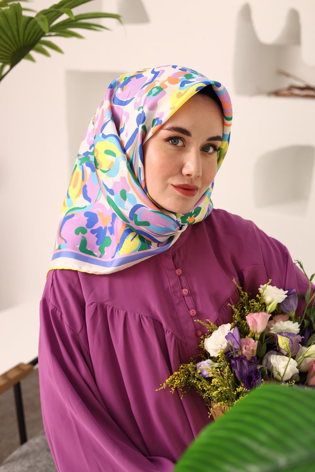 Silk Home Twill İpek Eşarp 11405-12