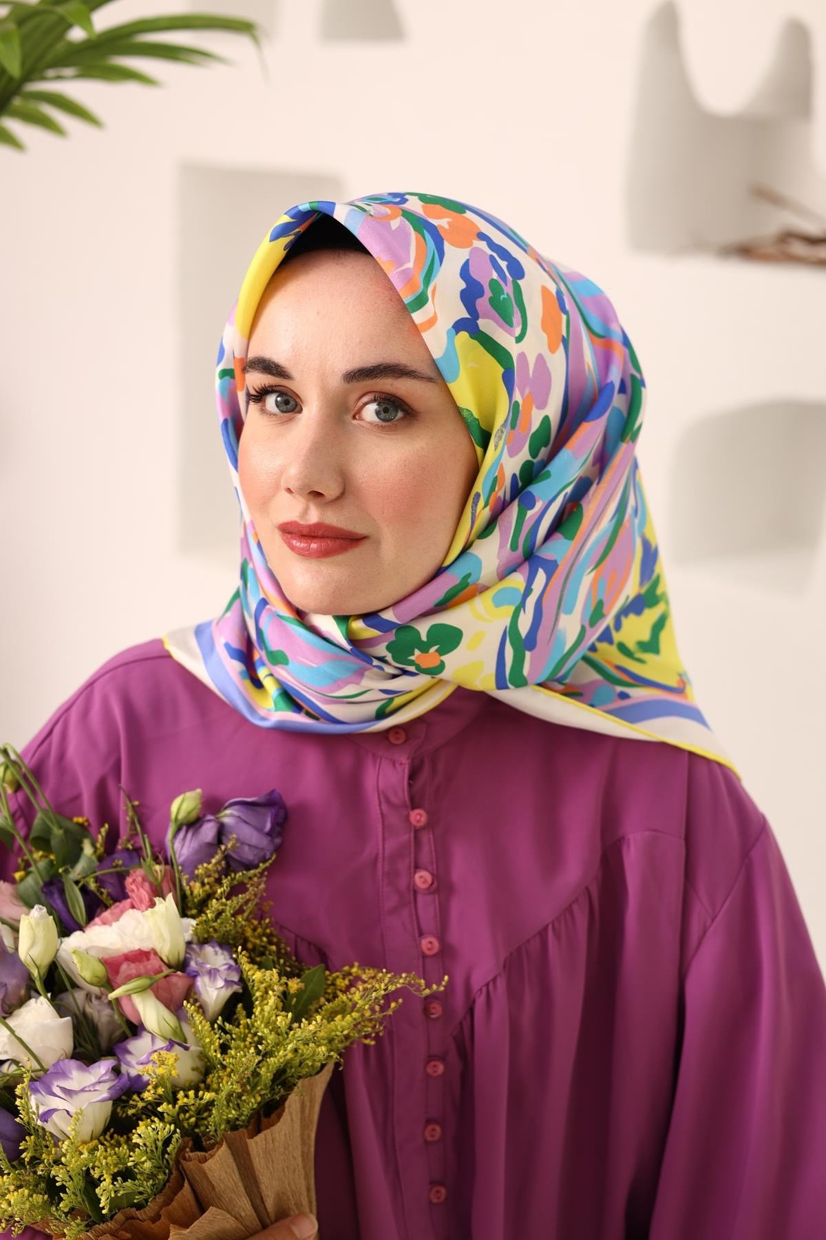 Silk Home Twill İpek Eşarp 11405-12