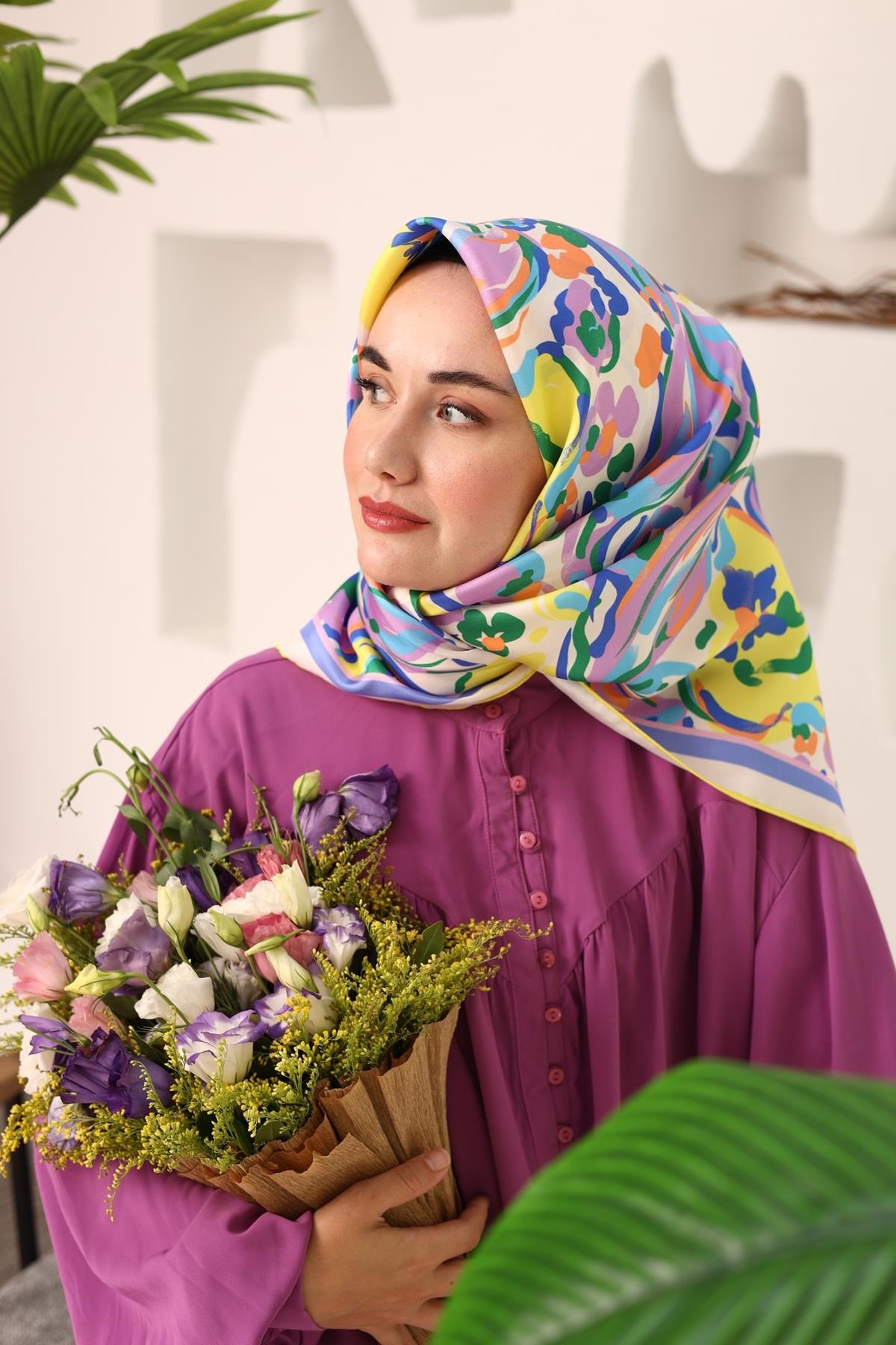 Silk Home Twill İpek Eşarp 11405-12