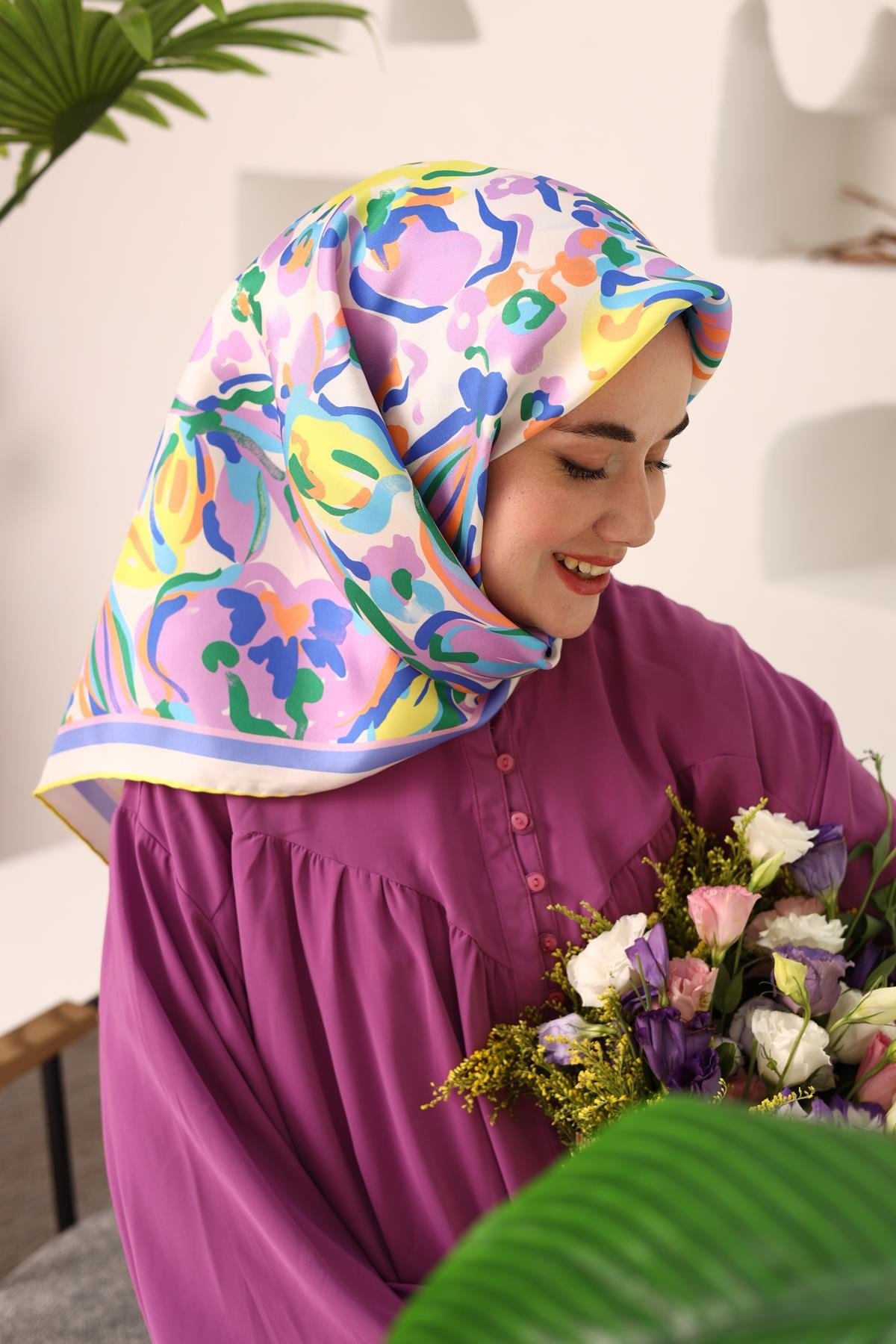 Silk Home Twill İpek Eşarp 11405-12