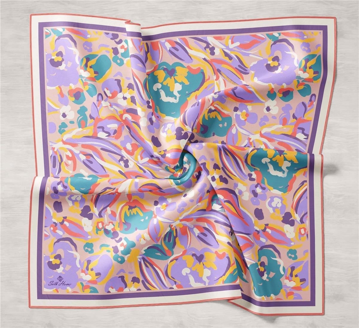 Silk Home Twill İpek Eşarp 11405-14