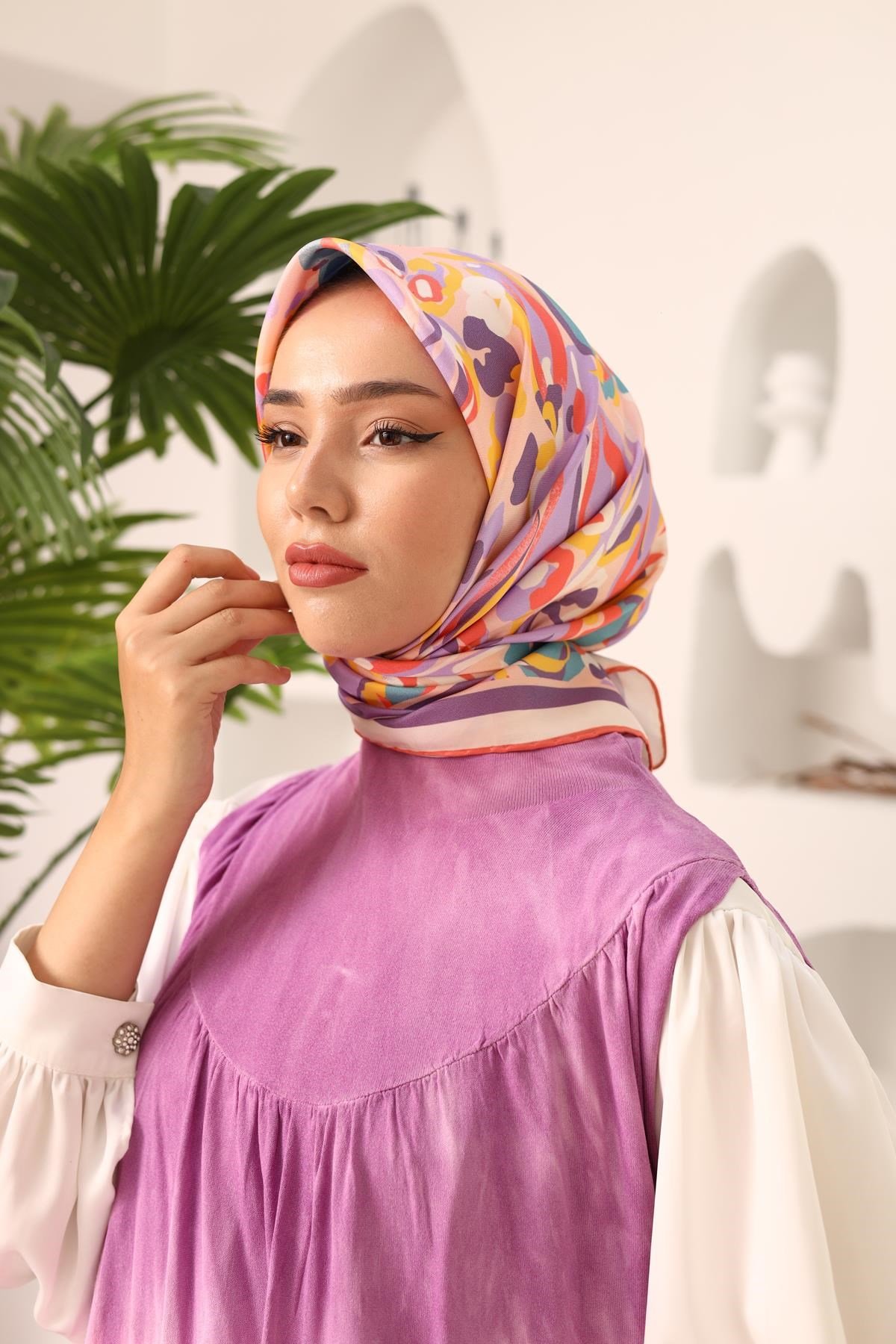 Silk Home Twill İpek Eşarp 11405-14