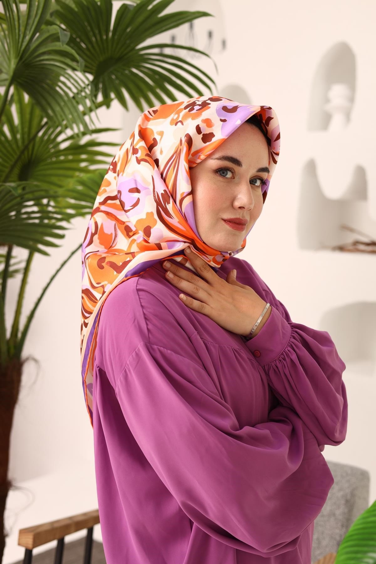 Silk Home Twill İpek Eşarp 11405-18