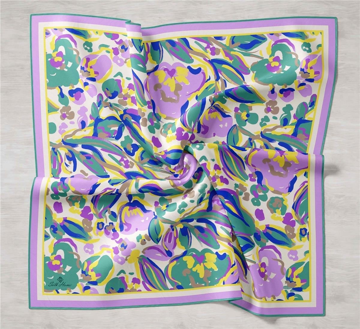 Silk Home Twill İpek Eşarp 11405-26