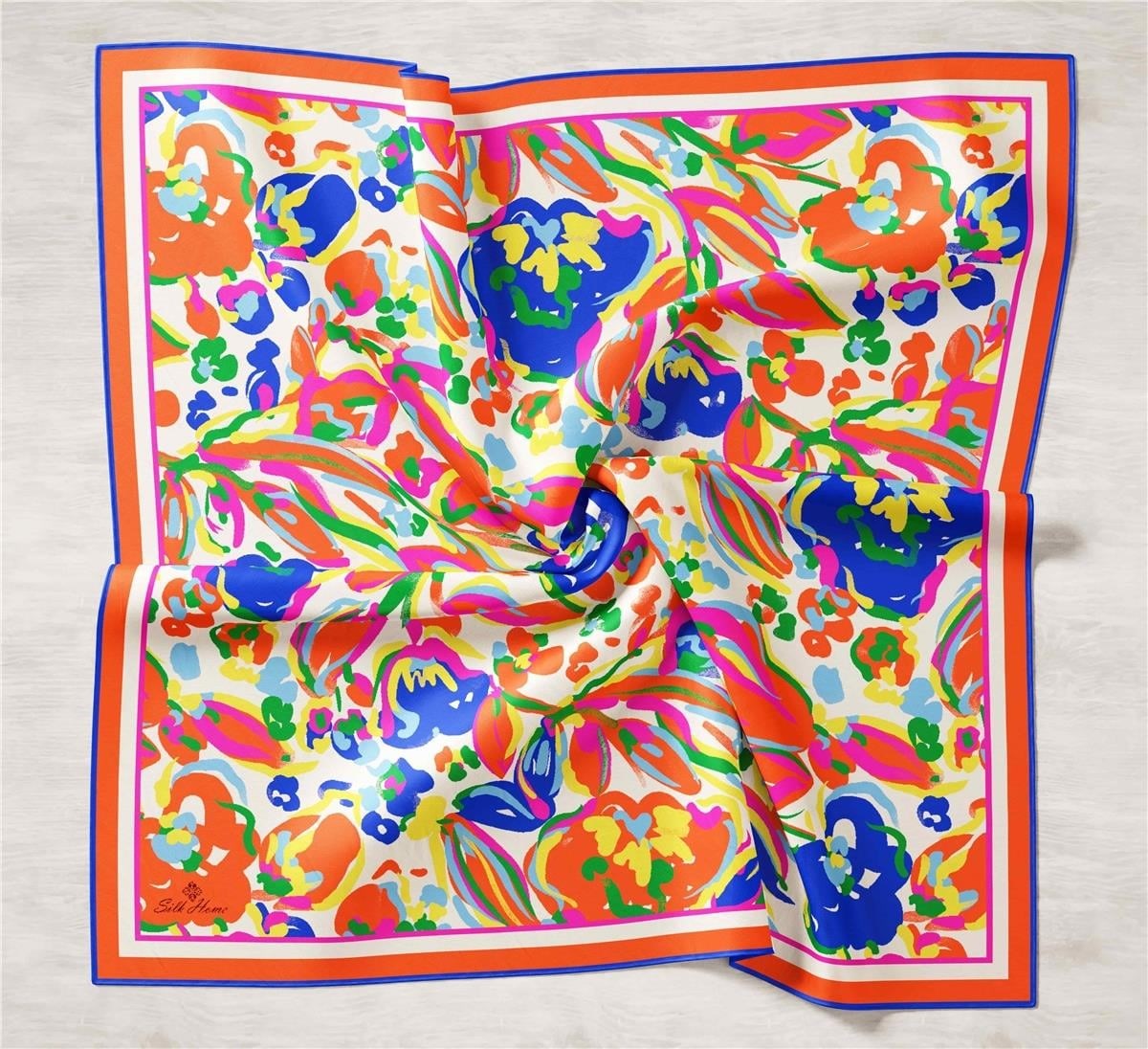 Silk Home Twill İpek Eşarp 11405-27
