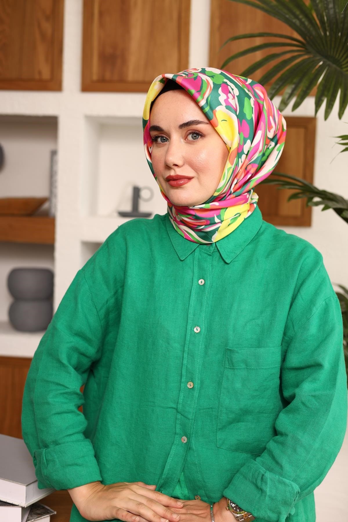 Silk Home Twill İpek Eşarp 11405-29