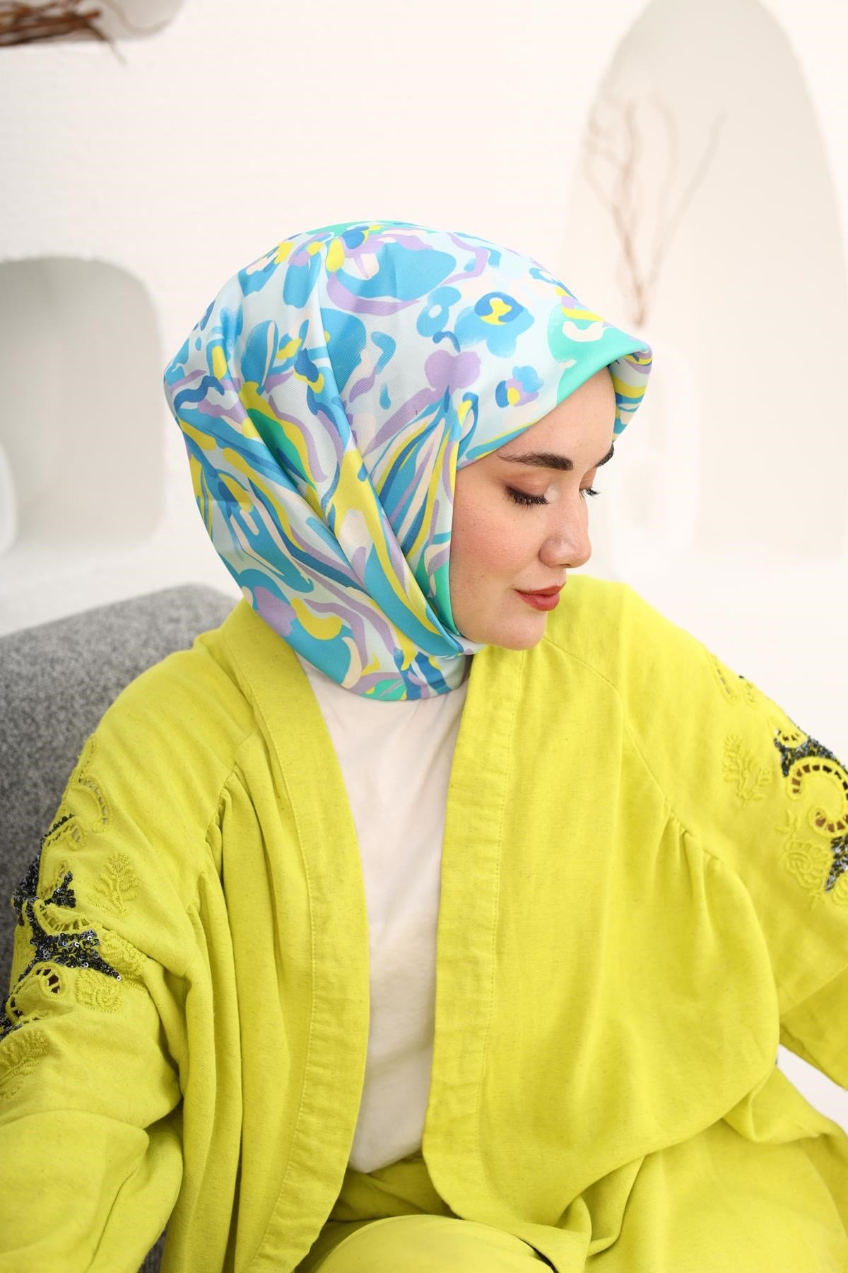 Silk Home Twill İpek Eşarp 11405-32