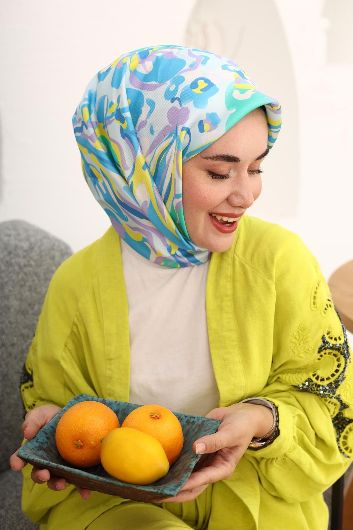 Silk Home Twill İpek Eşarp 11405-32