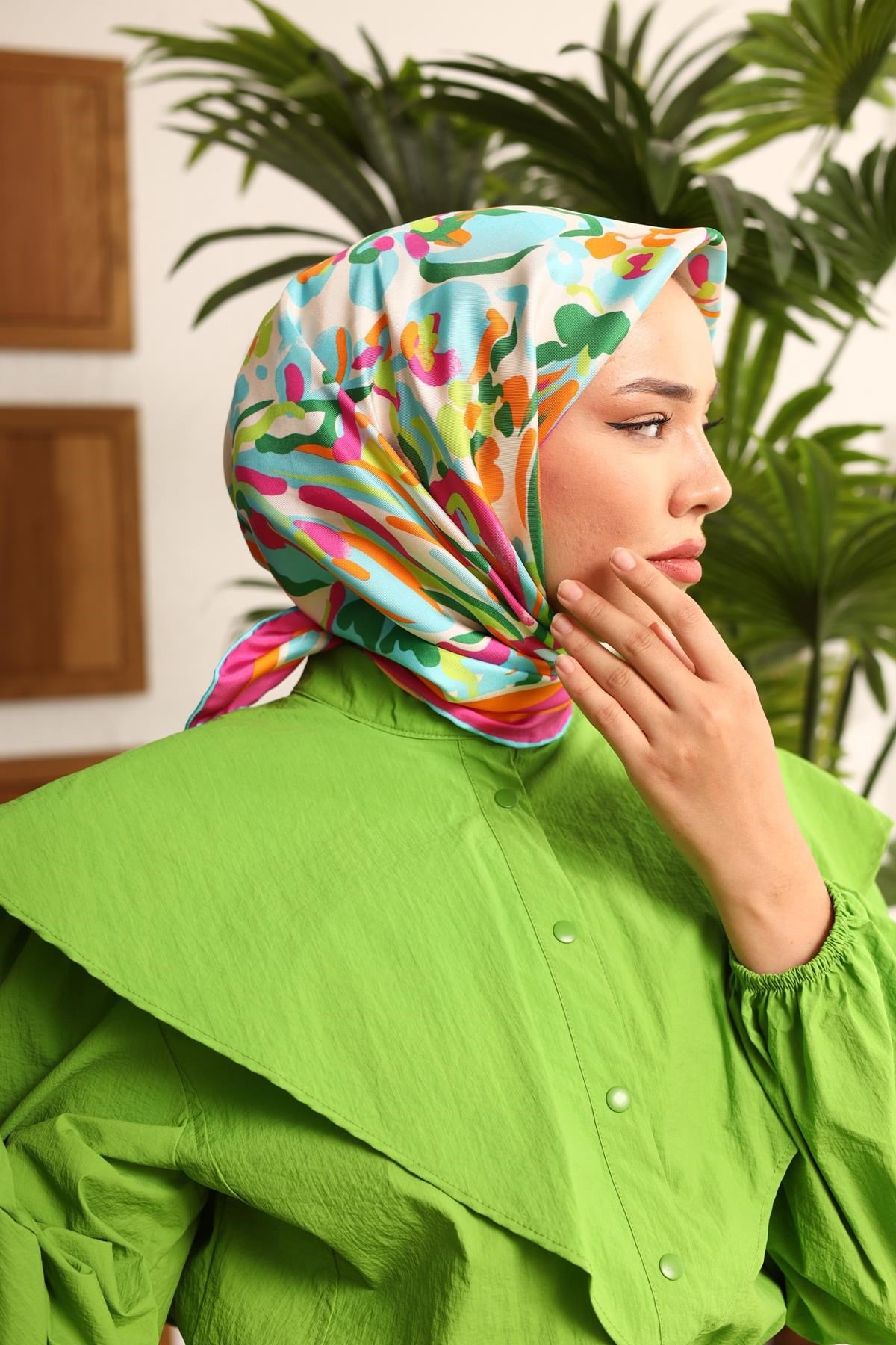 Silk Home Twill İpek Eşarp 11405-33