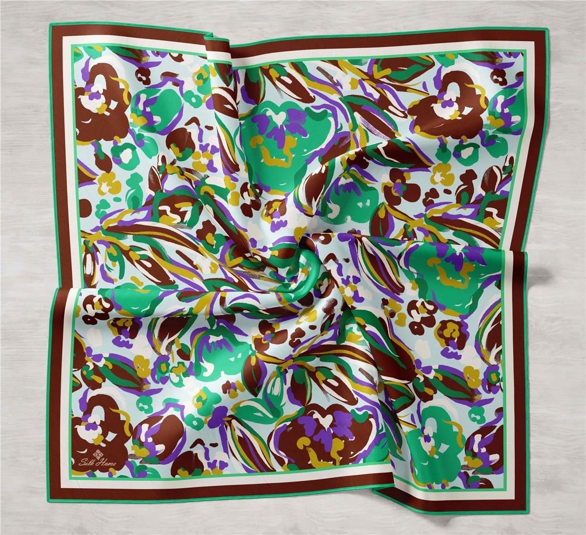 Silk Home Twill İpek Eşarp 11405-36
