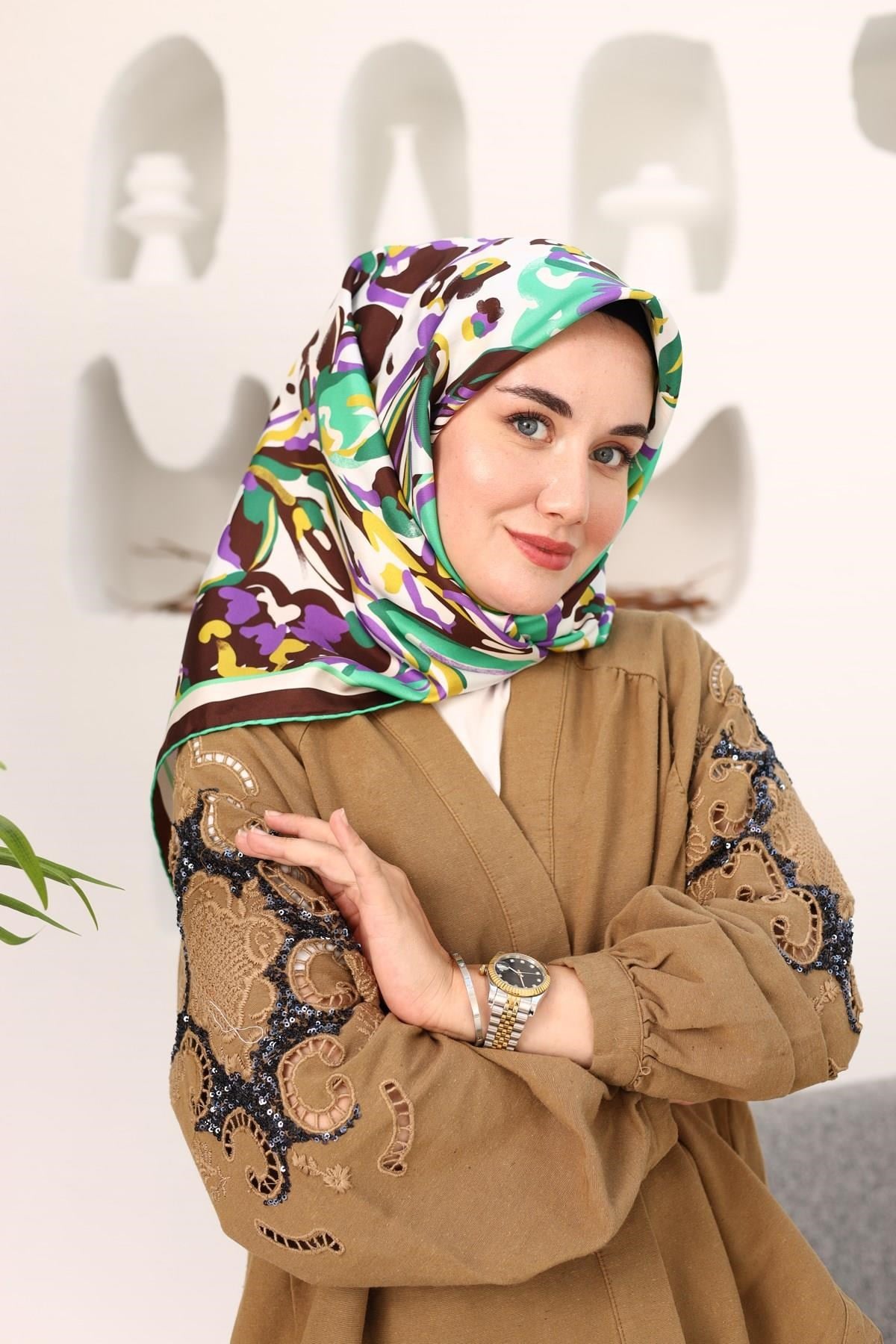 Silk Home Twill İpek Eşarp 11405-36
