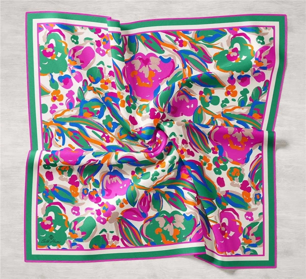 Silk Home Twill İpek Eşarp 11405-41