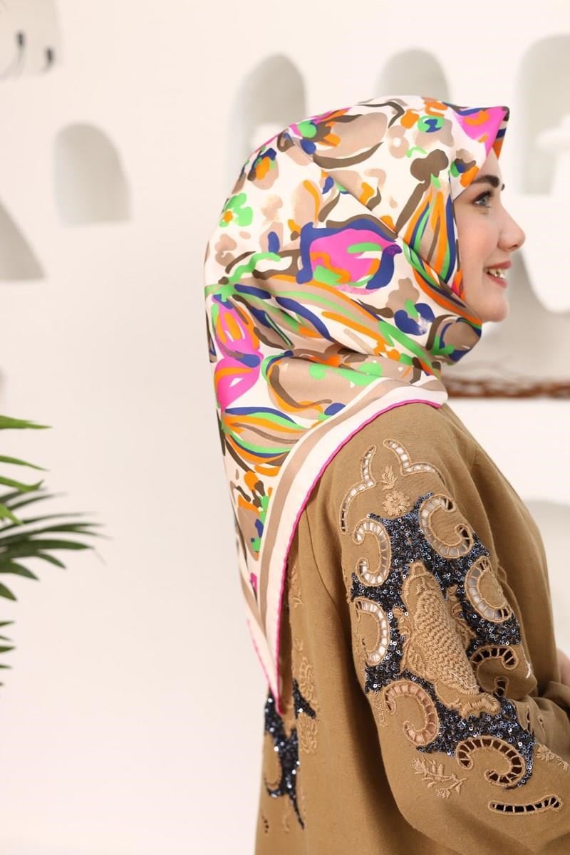 Silk Home Twill İpek Eşarp 11405-44