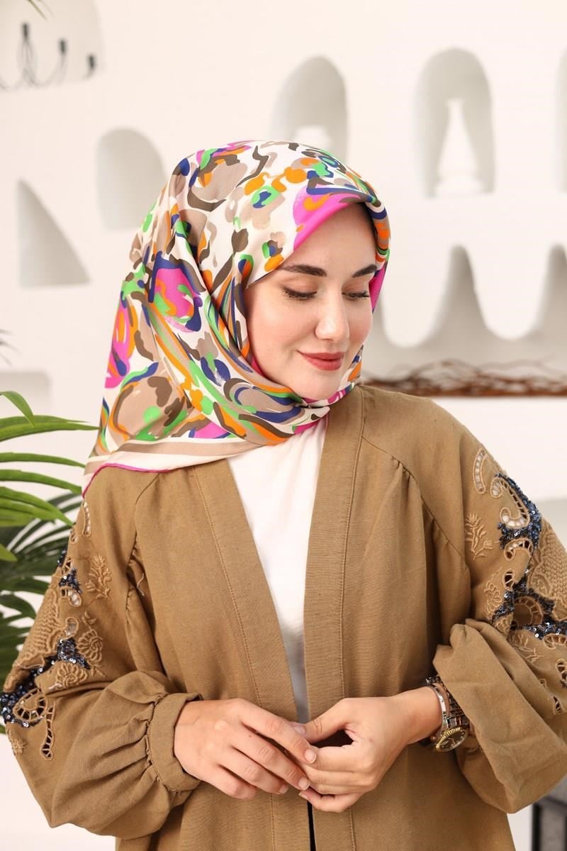 Silk Home Twill İpek Eşarp 11405-44