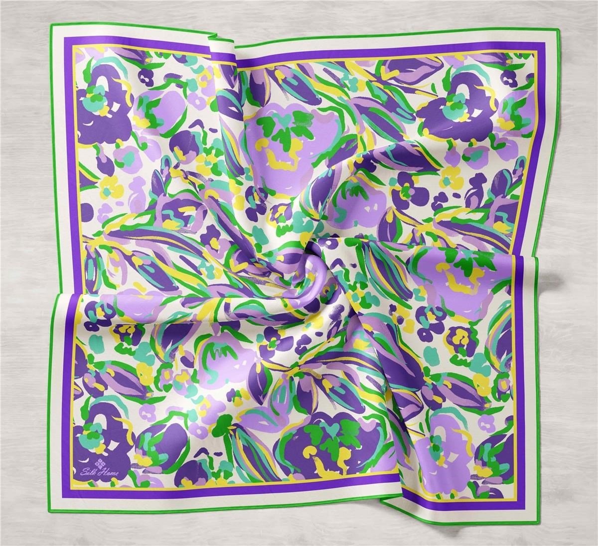 Silk Home Twill İpek Eşarp 11405-45