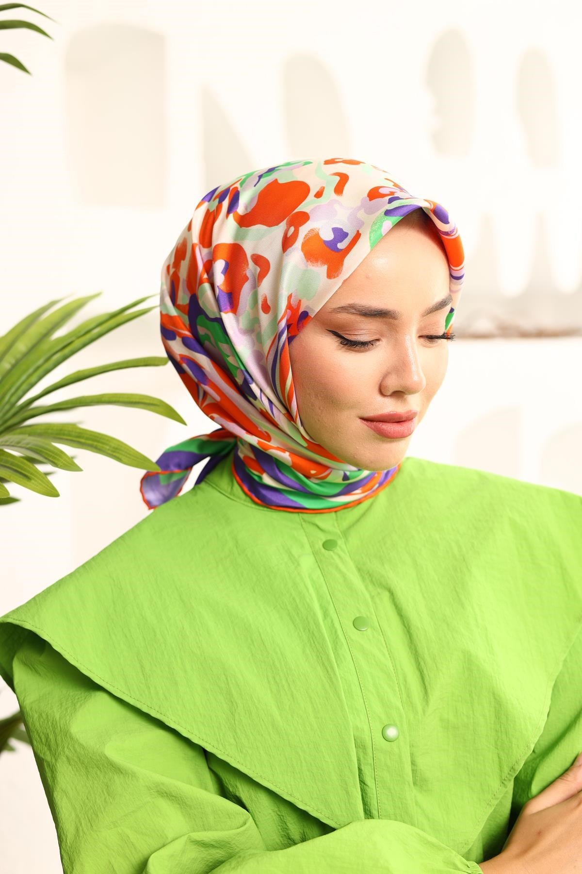 Silk Home Twill İpek Eşarp 11405-49