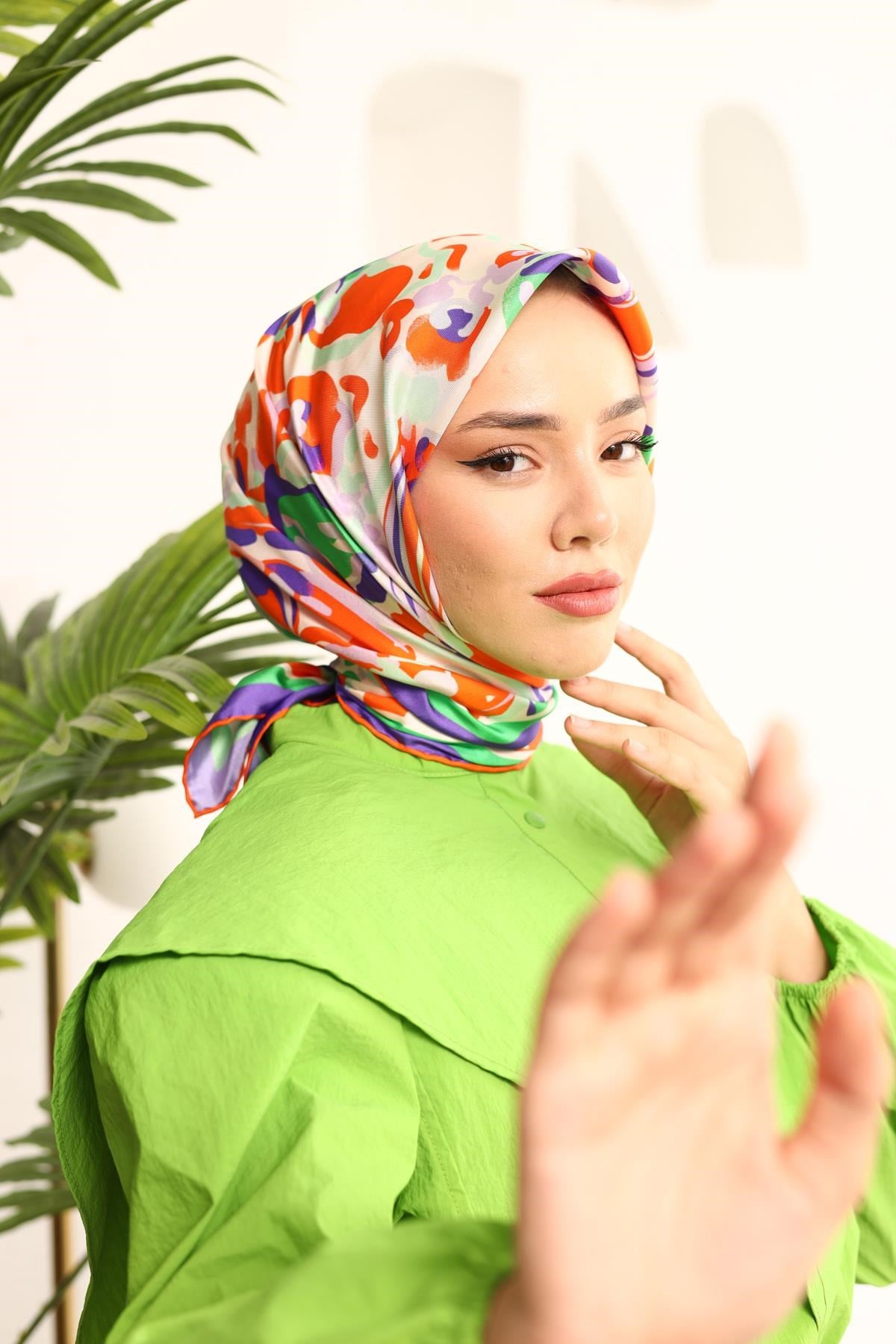 Silk Home Twill İpek Eşarp 11405-49