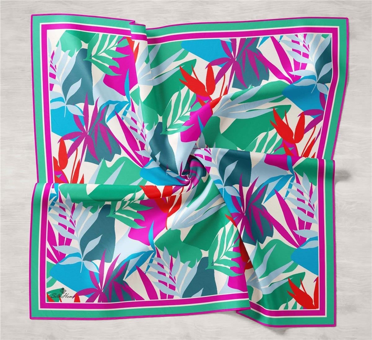 Silk Home Twill İpek Eşarp 11406-01