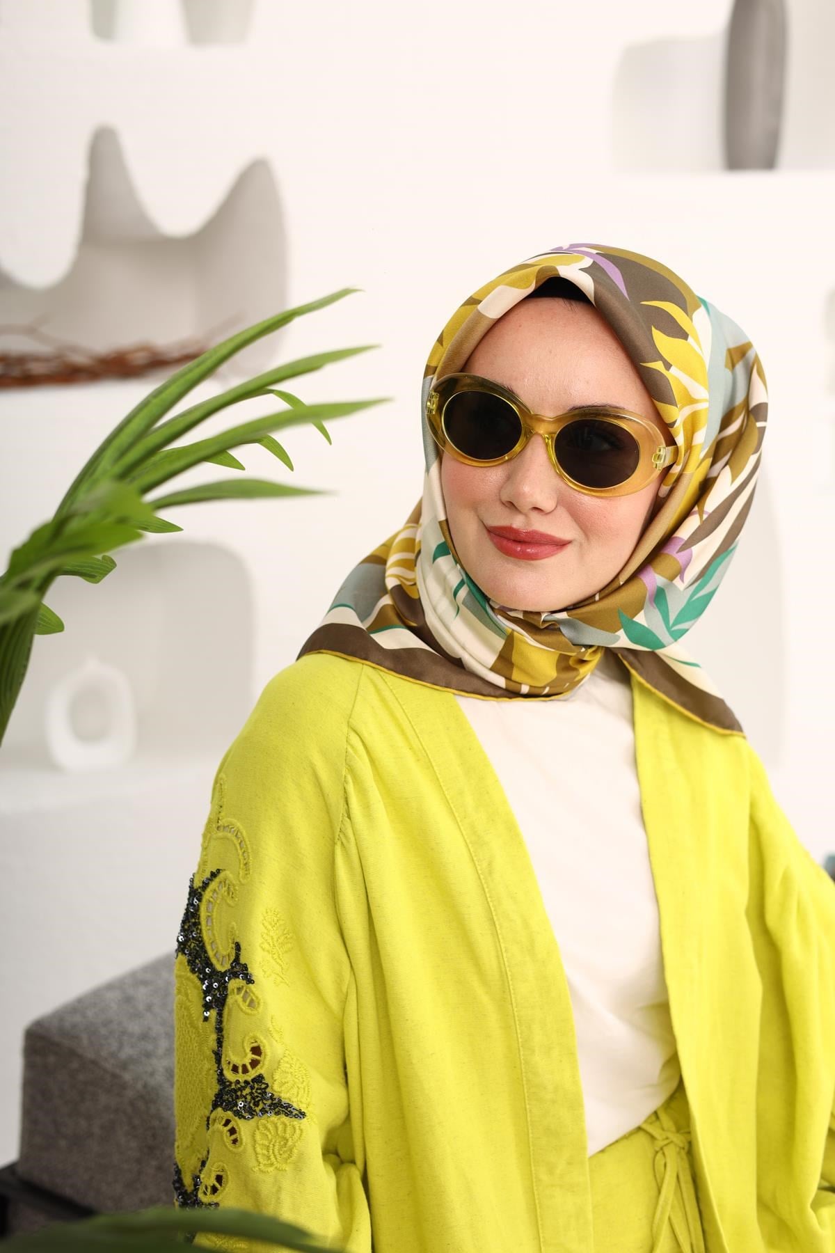 Silk Home Twill İpek Eşarp 11406-11