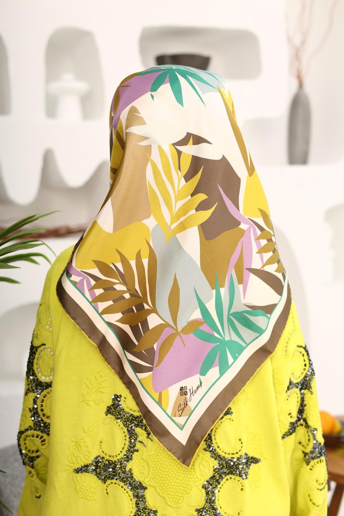 Silk Home Twill İpek Eşarp 11406-11
