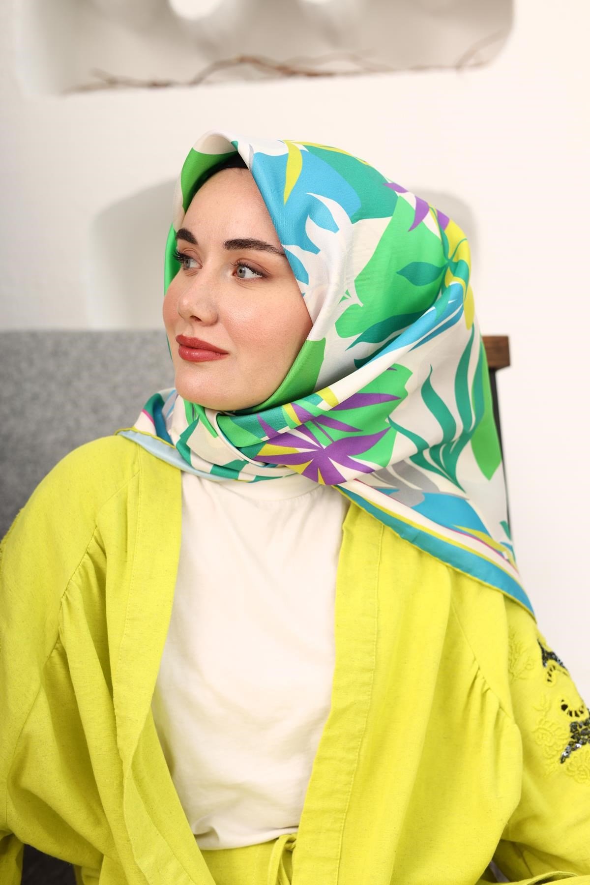 Silk Home Twill İpek Eşarp 11406-14
