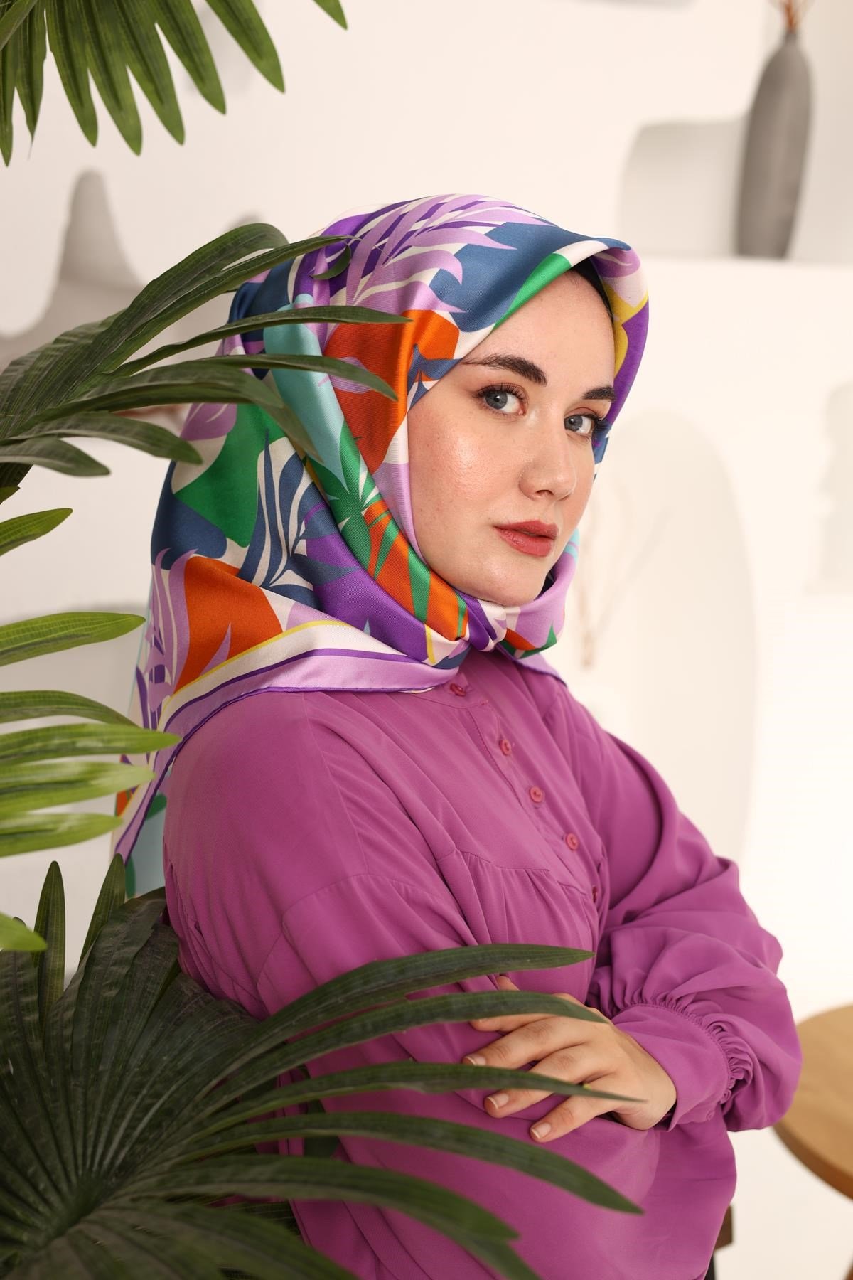 Silk Home Twill İpek Eşarp 11406-17
