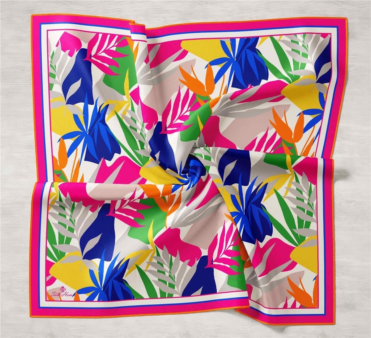 Silk Home Twill İpek Eşarp 11406-24