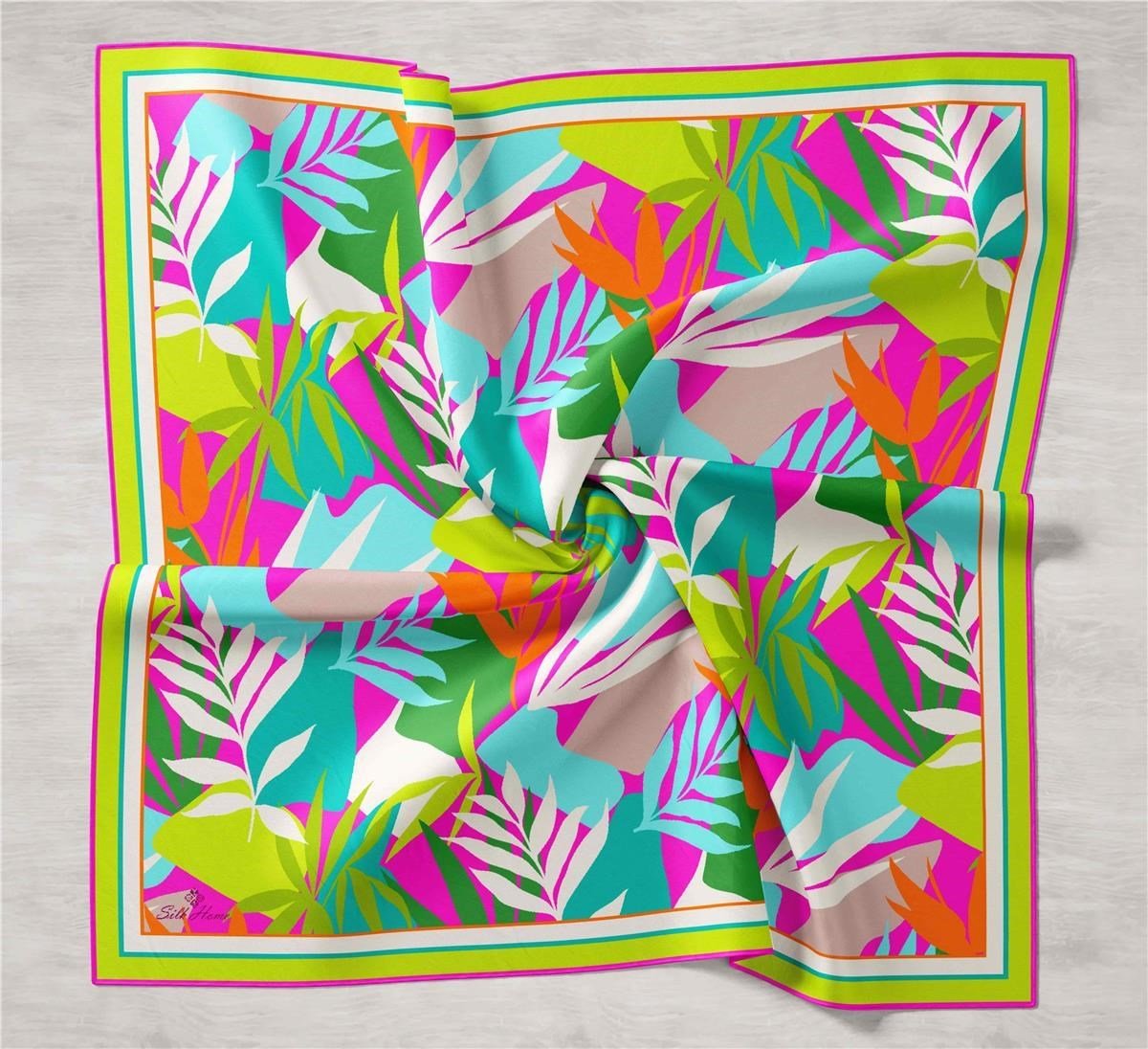 Silk Home Twill İpek Eşarp 11406-27