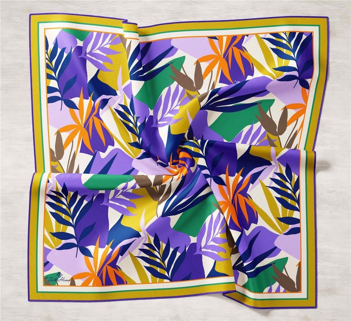 Silk Home Twill İpek Eşarp 11406-34
