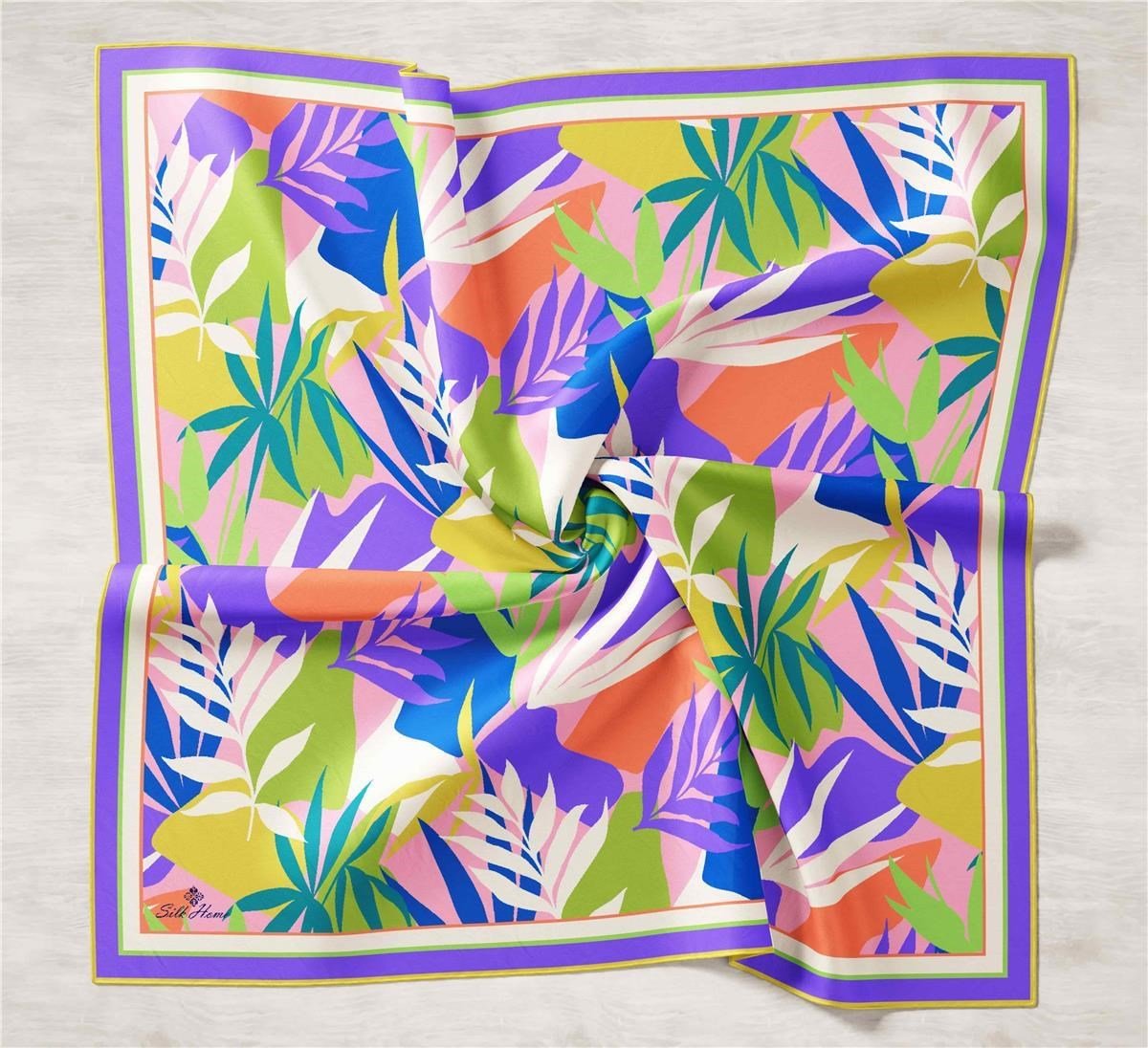 Silk Home Twill İpek Eşarp 11406-35