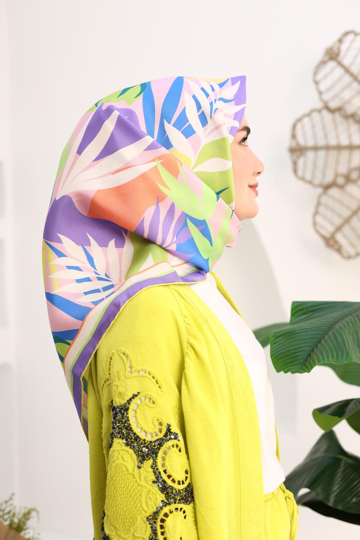Silk Home Twill İpek Eşarp 11406-35