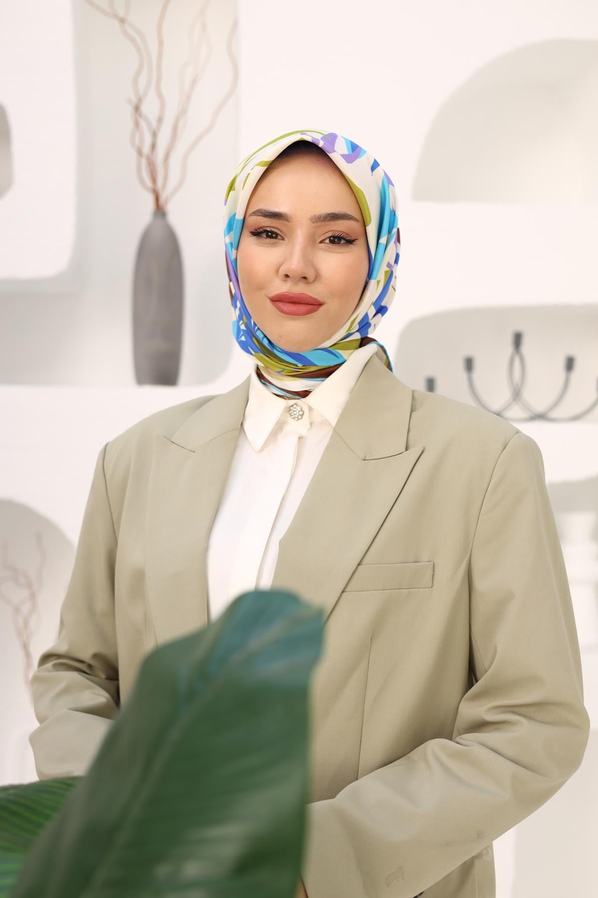 Silk Home Twill İpek Eşarp 11406-38