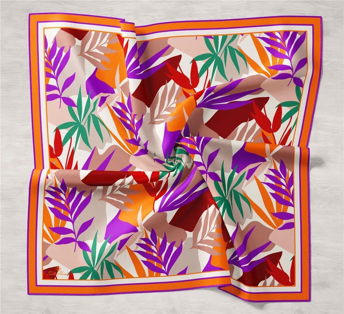 Silk Home Twill İpek Eşarp 11406-41