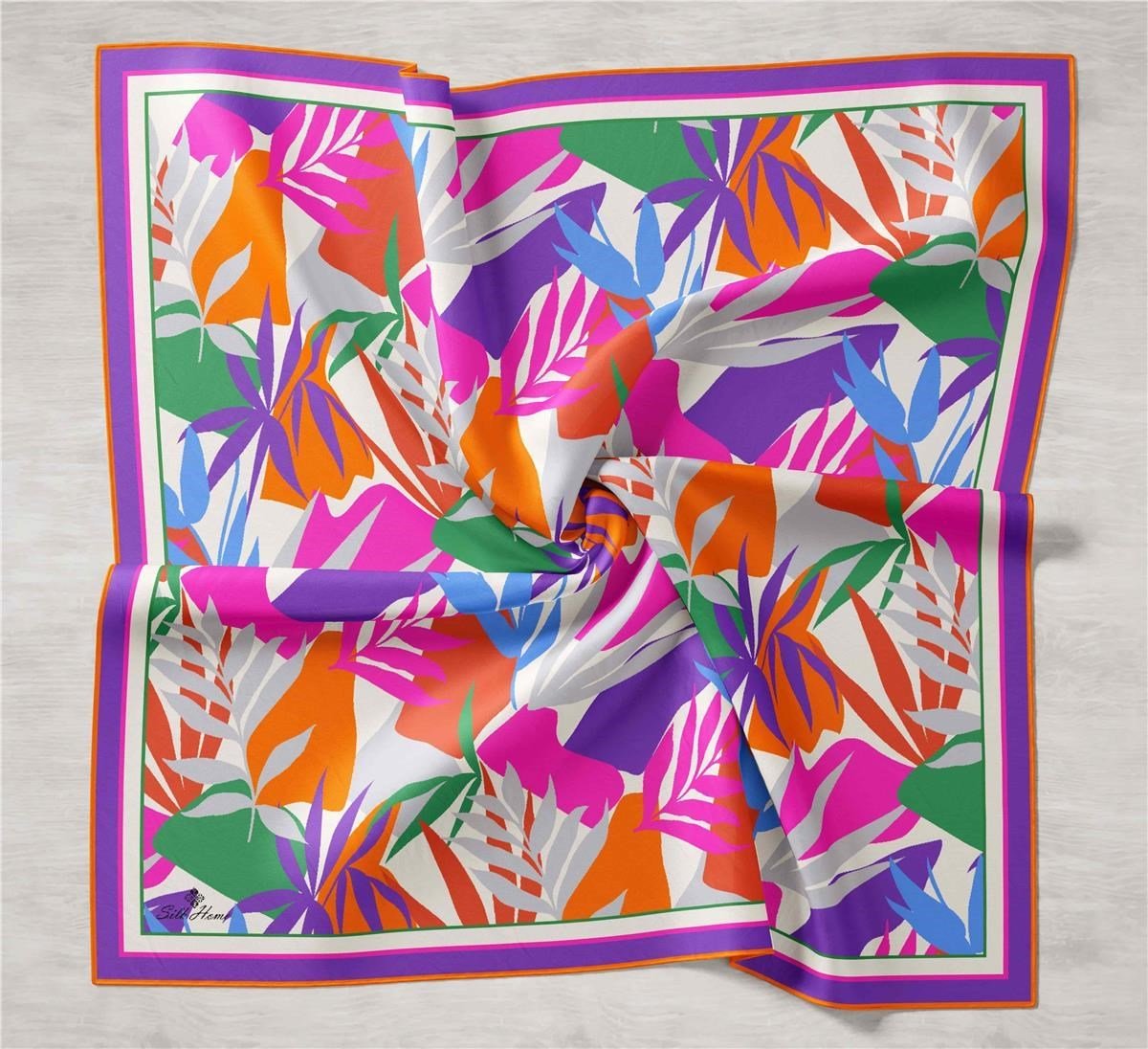 Silk Home Twill İpek Eşarp 11406-48