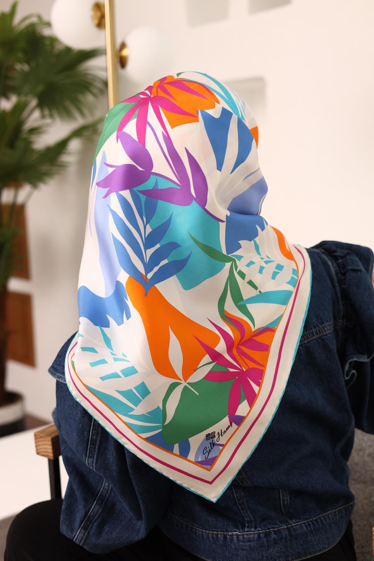 Silk Home Twill İpek Eşarp 11406-49