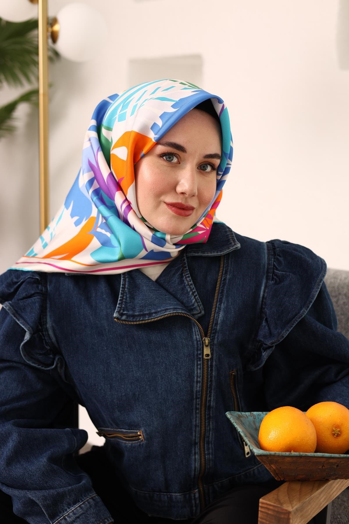Silk Home Twill İpek Eşarp 11406-49