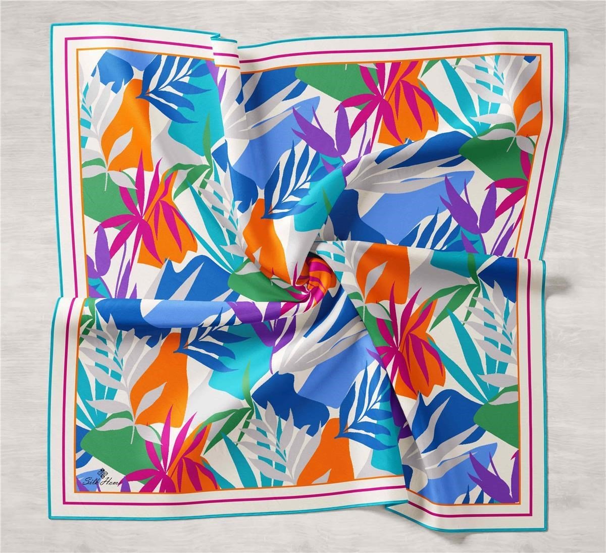 Silk Home Twill İpek Eşarp 11406-49