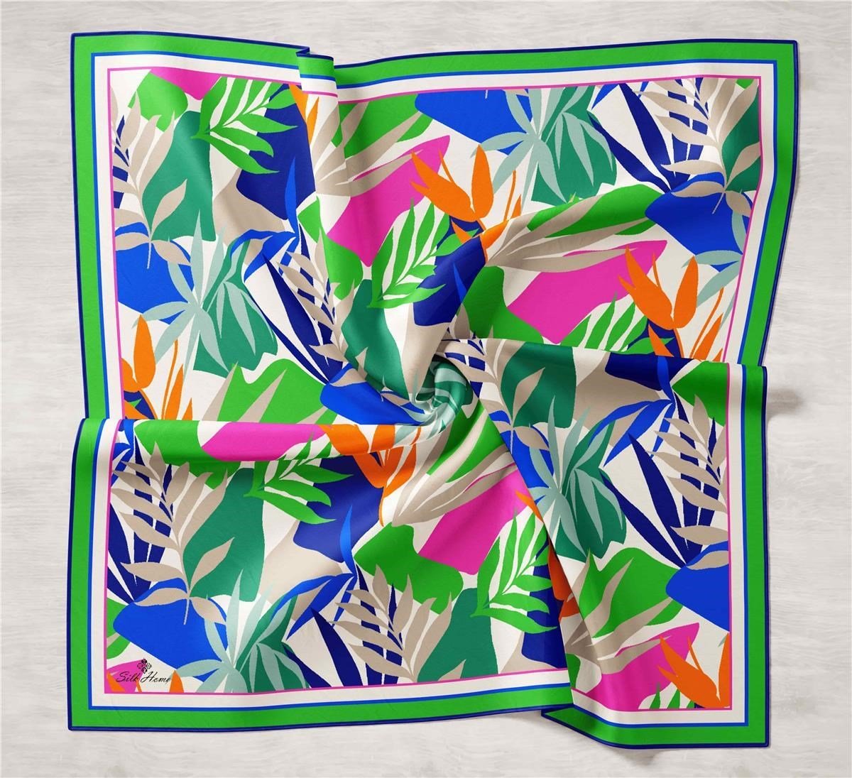 Silk Home Twill İpek Eşarp 11406-52
