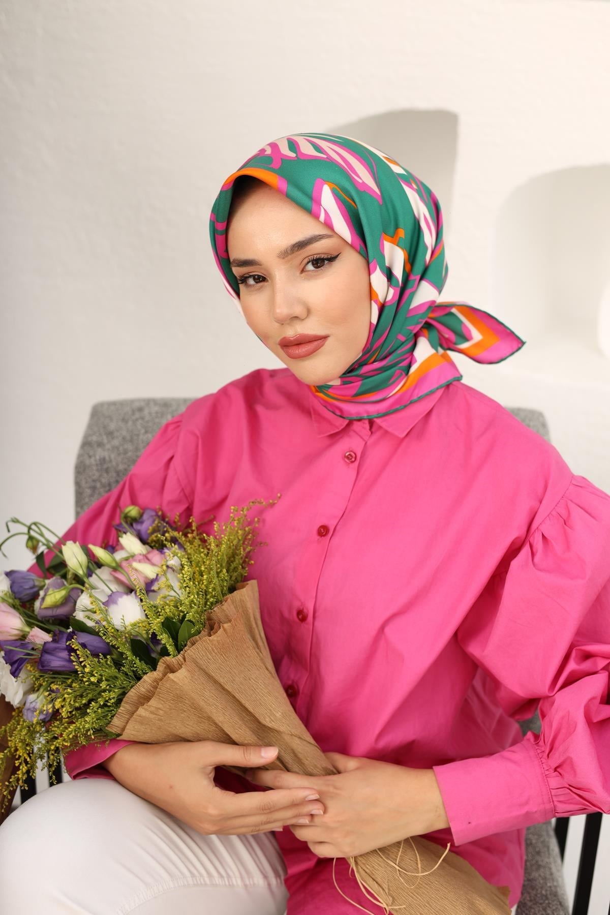 Silk Home Twill İpek Eşarp 11407-01