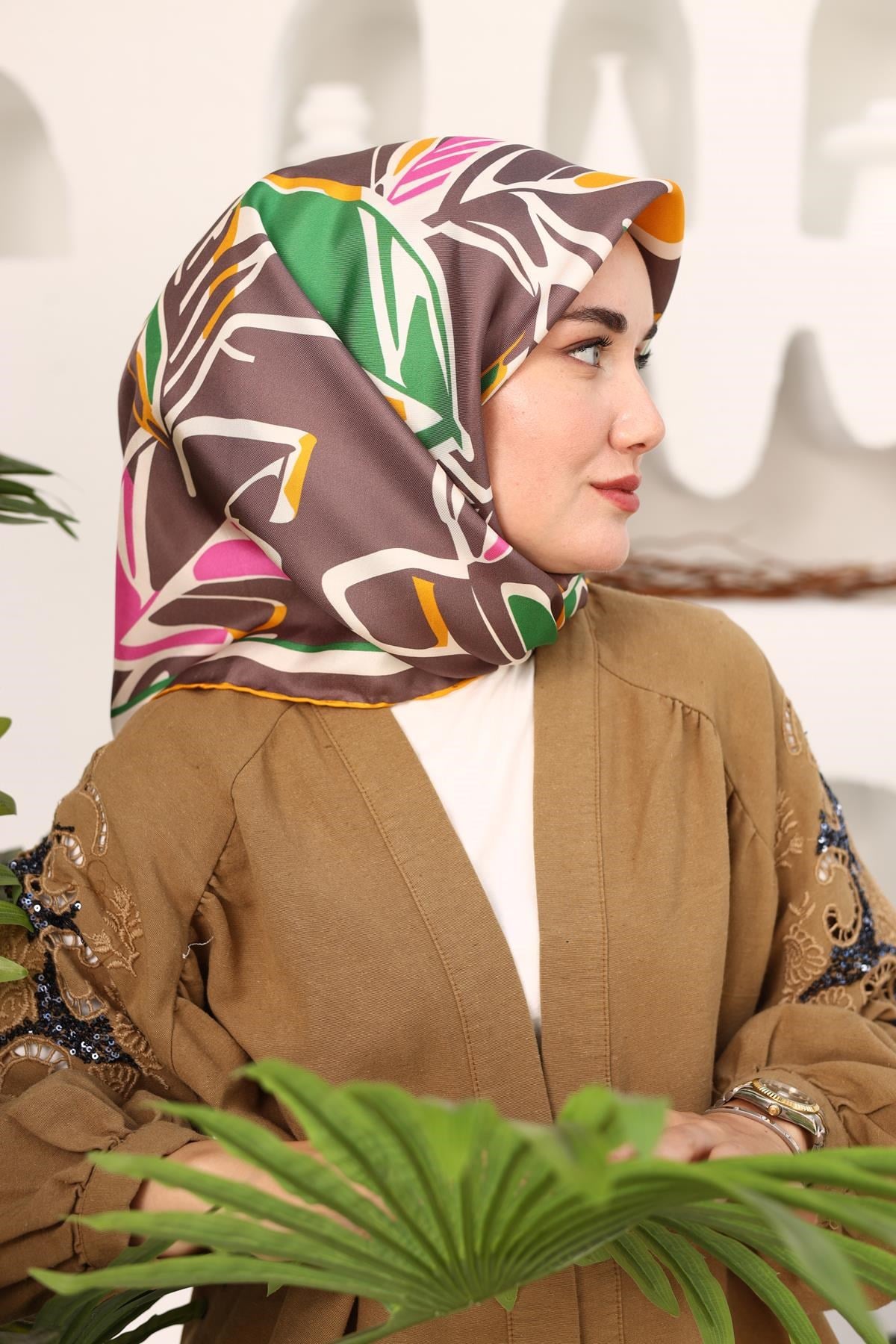 Silk Home Twill İpek Eşarp 11407-07