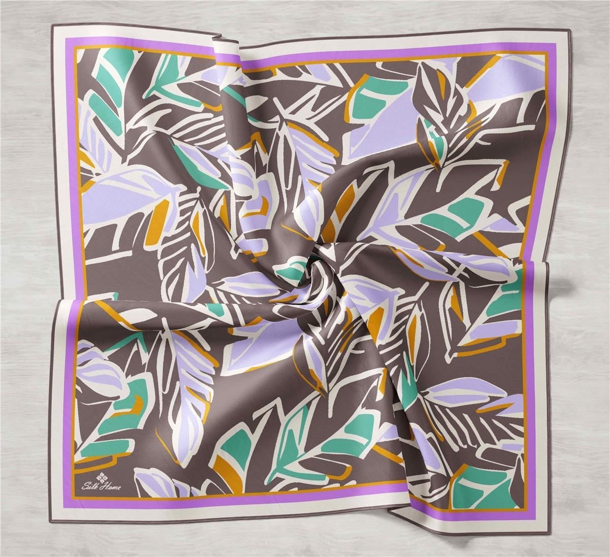 Silk Home Twill İpek Eşarp 11407-08