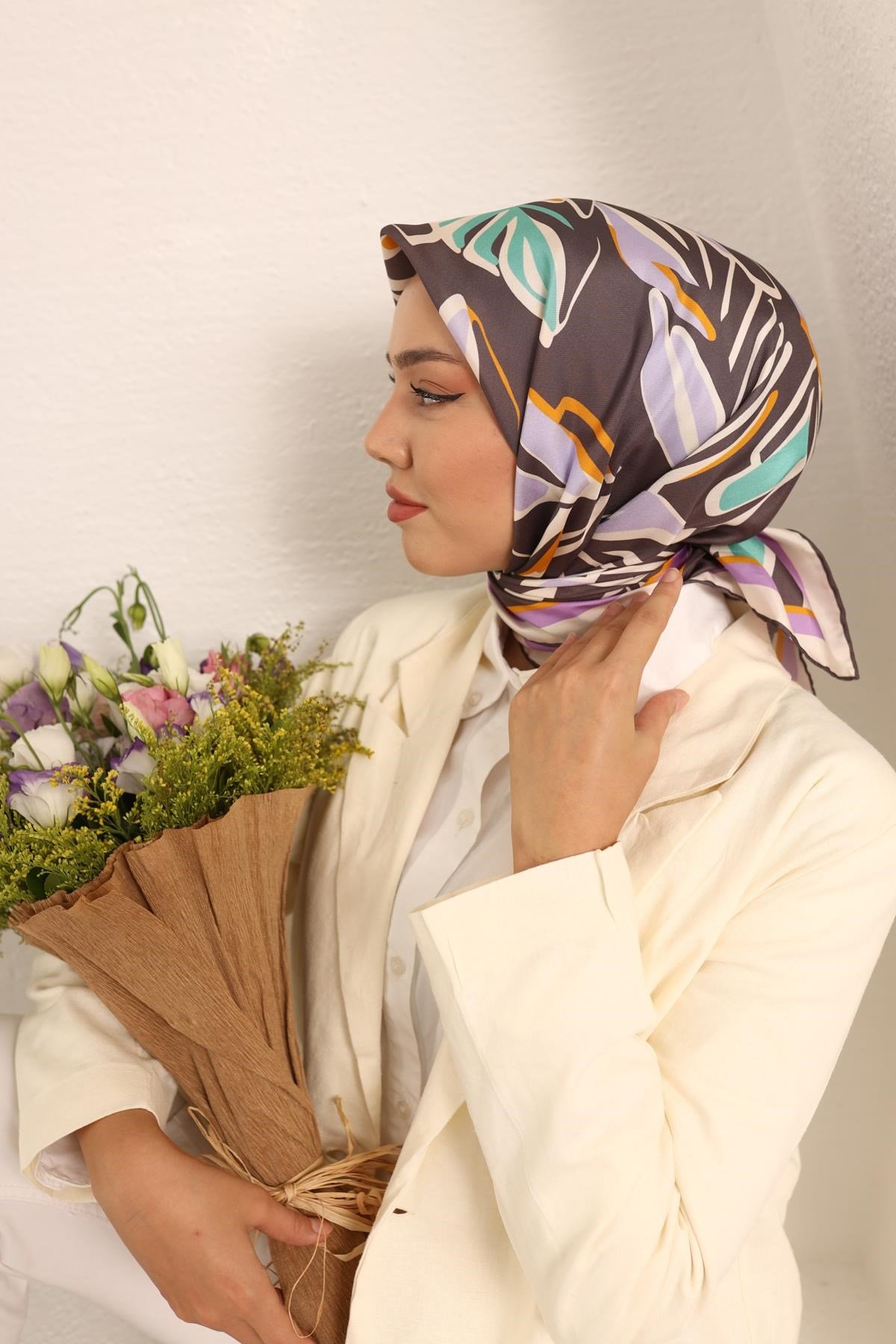 Silk Home Twill İpek Eşarp 11407-08
